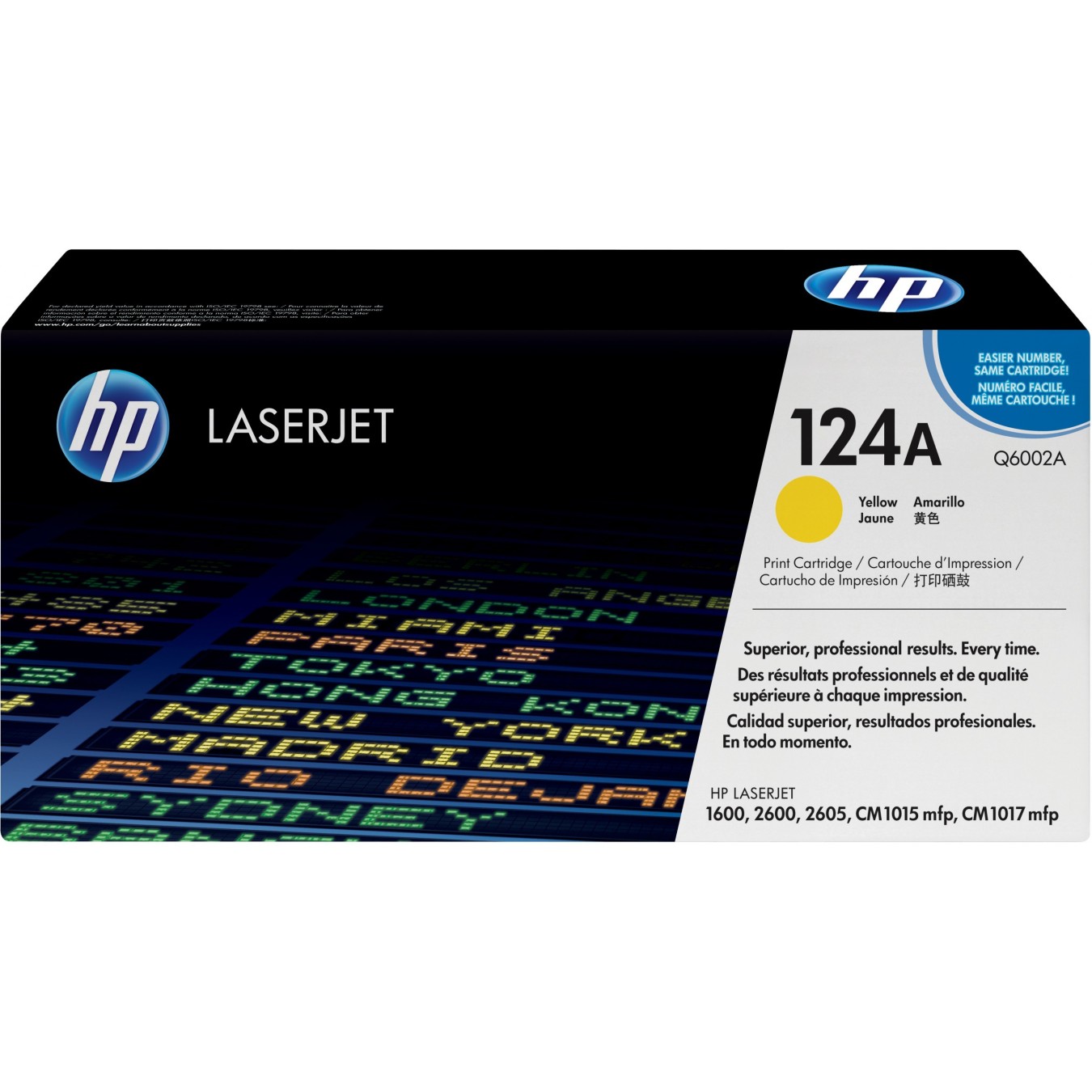 HP Toner 124A - Q6002A - Yellow — Buy in Cyprus with Fast Delivery