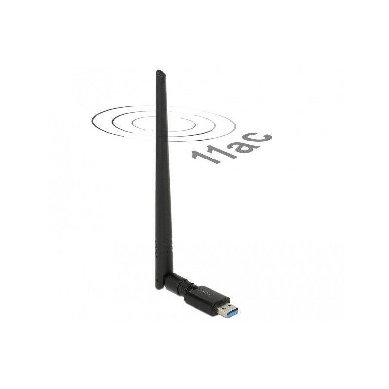 Buy DELOCK USB 3.0 Dualband WLAN ac/a/b/g/n Stick - External Antenna in Cyprus, Nicosia, Limassol, Larnaka, Pafos