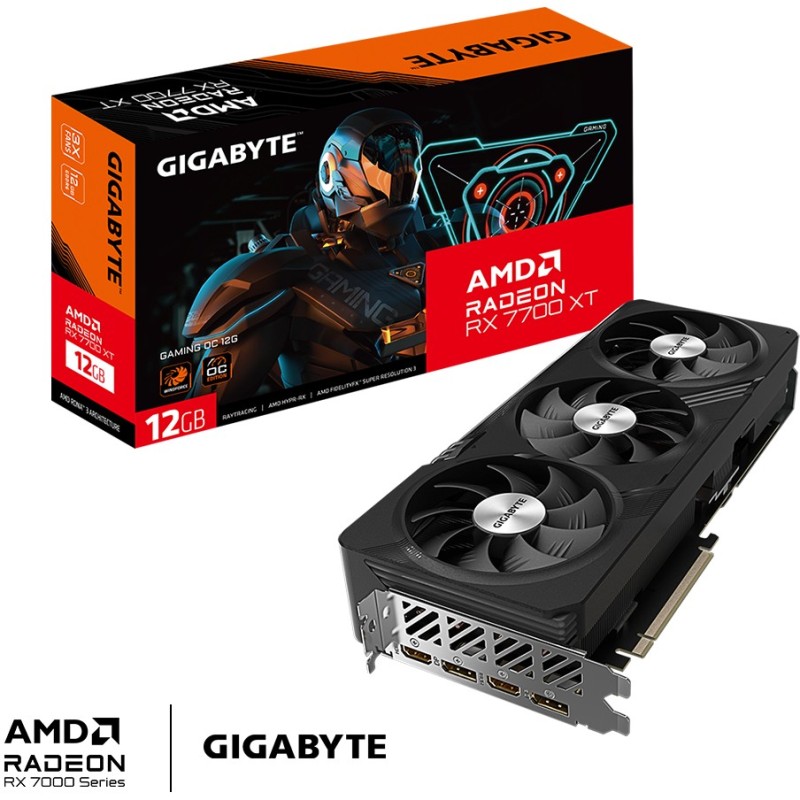 Buy RX 7700 XT 12GB Gigabyte Gaming OC - RX 7700 XT - GDDR6 in Cyprus, Nicosia, Limassol, Larnaka, Pafos