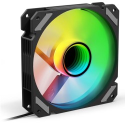 Buy Sharkoon SHARK Mirror RGB PWM 120mm Fan - Reverse Black in Cyprus, Nicosia, Limassol, Larnaka, Pafos