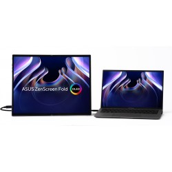 Buy ASUS ZenScreen Fold - MQ17QH - 17-inch OLED Portable Monitor, 4:3 in Cyprus, Nicosia, Limassol, Larnaka, Pafos