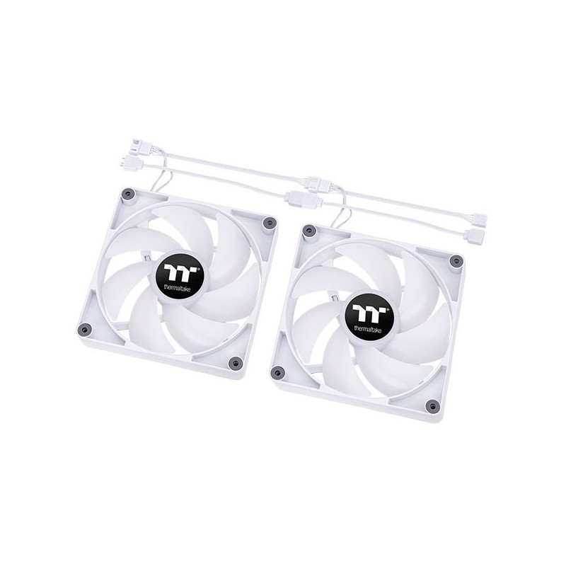Buy Thermaltake CT120 ARGB Sync PC Cooling Fan 120mm - CT120 - White, 500-2000 R... in Cyprus, Nicosia, Limassol, Larnaka, Pafos