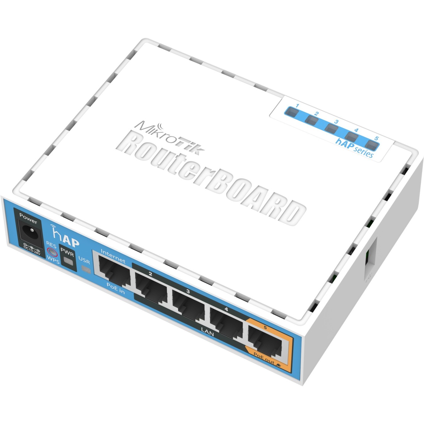 MikroTik Router - RB951Ui-2nD - 2.4 GHz 802.11n, 4x LAN, USB 2.0 — Buy in Cyprus with Fast Delivery