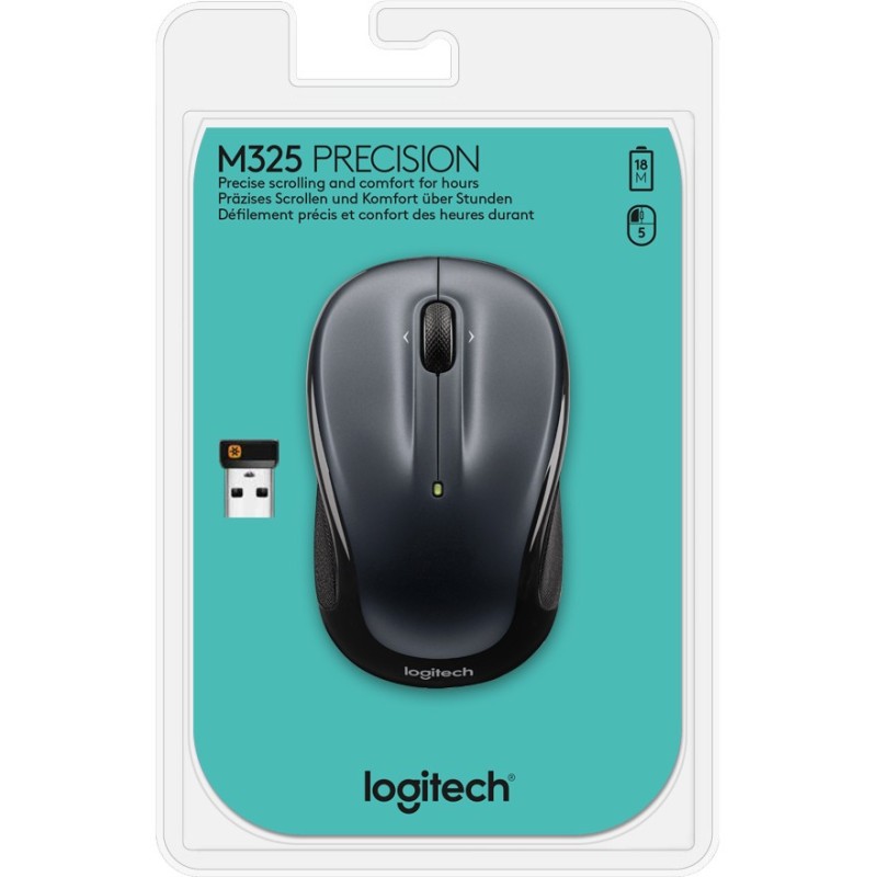 Buy Logitech M325 Wireless Colour Collection - Ambidextrous Office Mouse (2.4 GHz) in Cyprus, Nicosia, Limassol, Larnaka, Pafos
