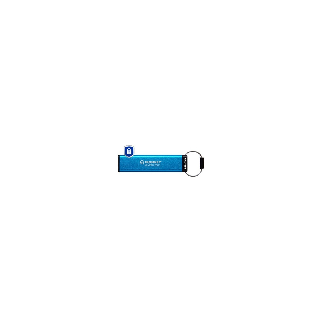 STICK Kingston IronKey Keypad 200C - USB-C, 32GB, AES-256 — Buy in Cyprus with Fast Delivery