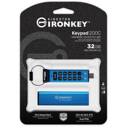 Buy STICK Kingston IronKey Keypad 200C - USB-C, 32GB, AES-256 in Cyprus, Nicosia, Limassol, Larnaka, Pafos