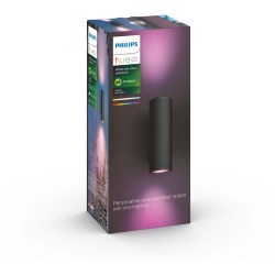 Buy Philips Hue White & Color Ambiance Appear Wandleuchte rund Schwarz 1200lm - ... in Cyprus, Nicosia, Limassol, Larnaka, Pafos