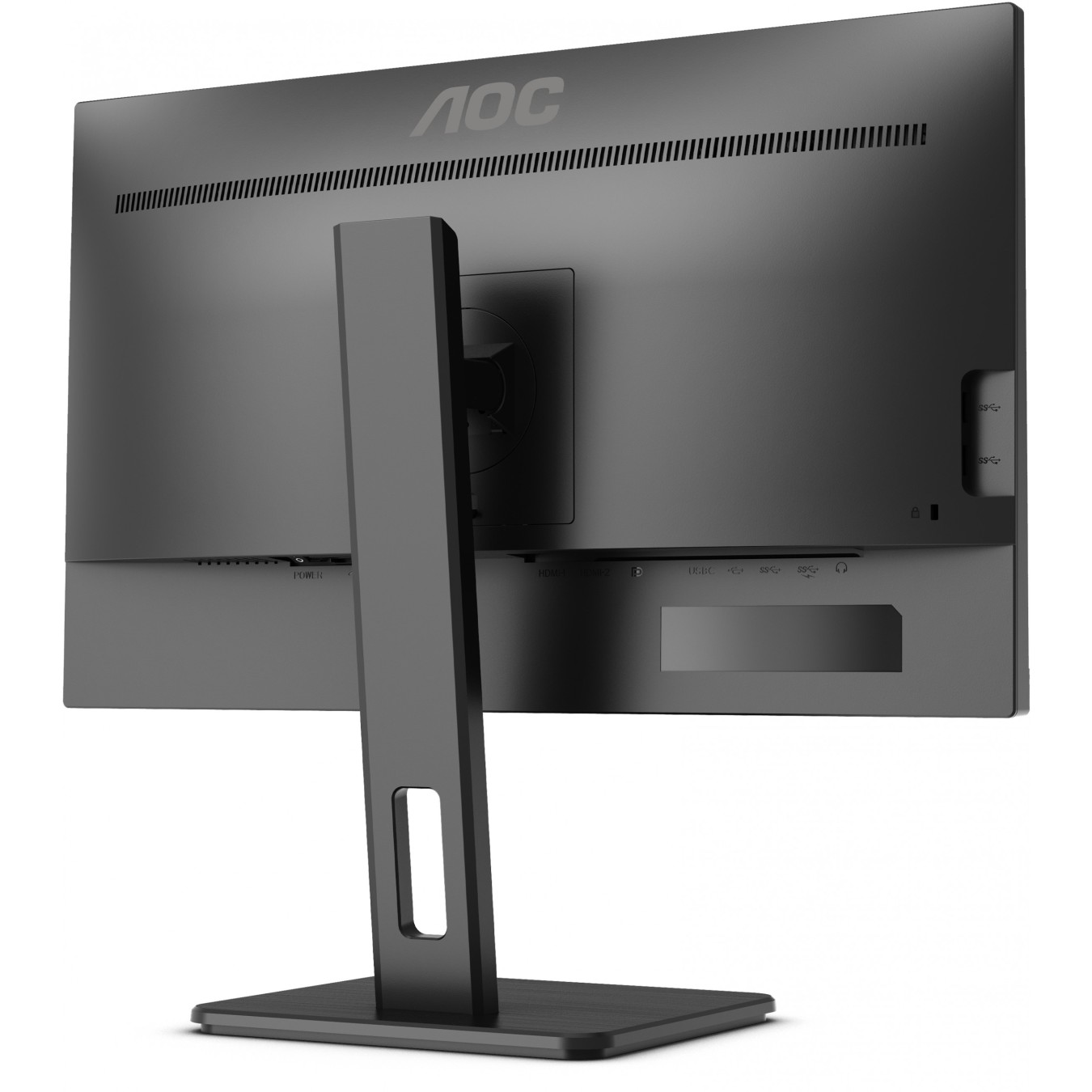 AOC 23.8-inch IPS Monitor - Q24P2Q - Flat, 1080p, HDMI/DP/USB, Black — Buy in Cyprus with Fast Delivery