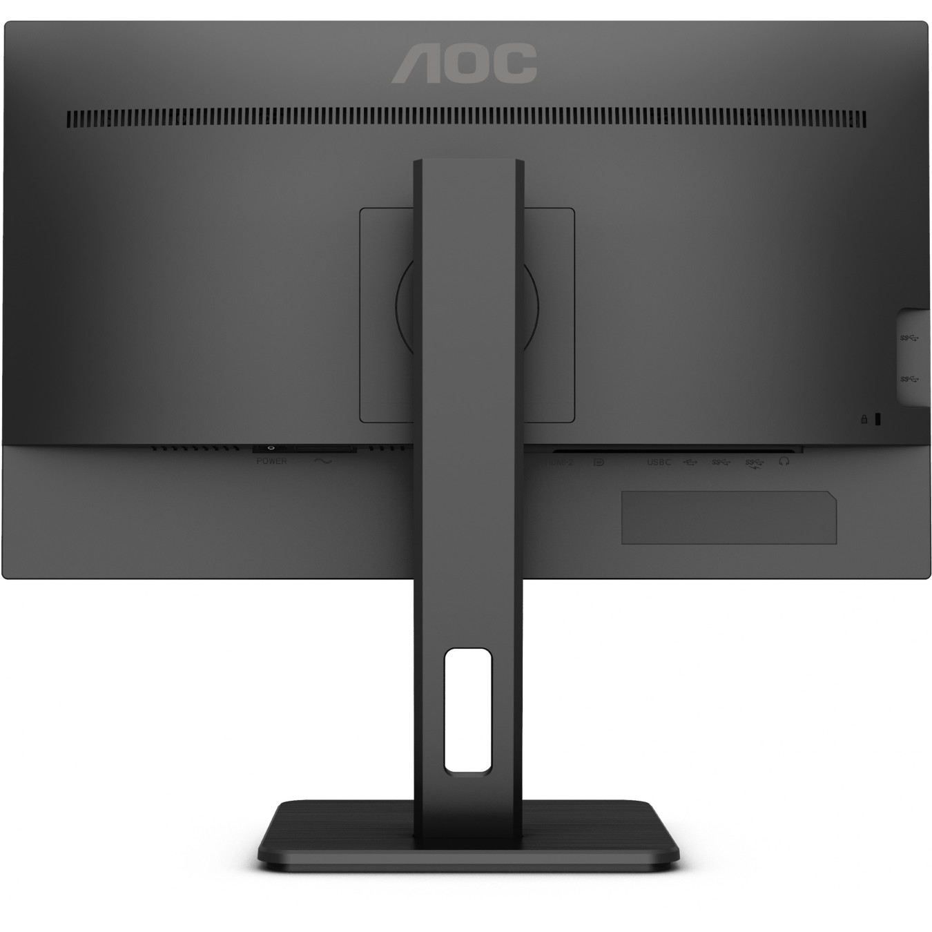 AOC 23.8-inch IPS Monitor - Q24P2Q - Flat, 1080p, HDMI/DP/USB, Black — Buy in Cyprus with Fast Delivery