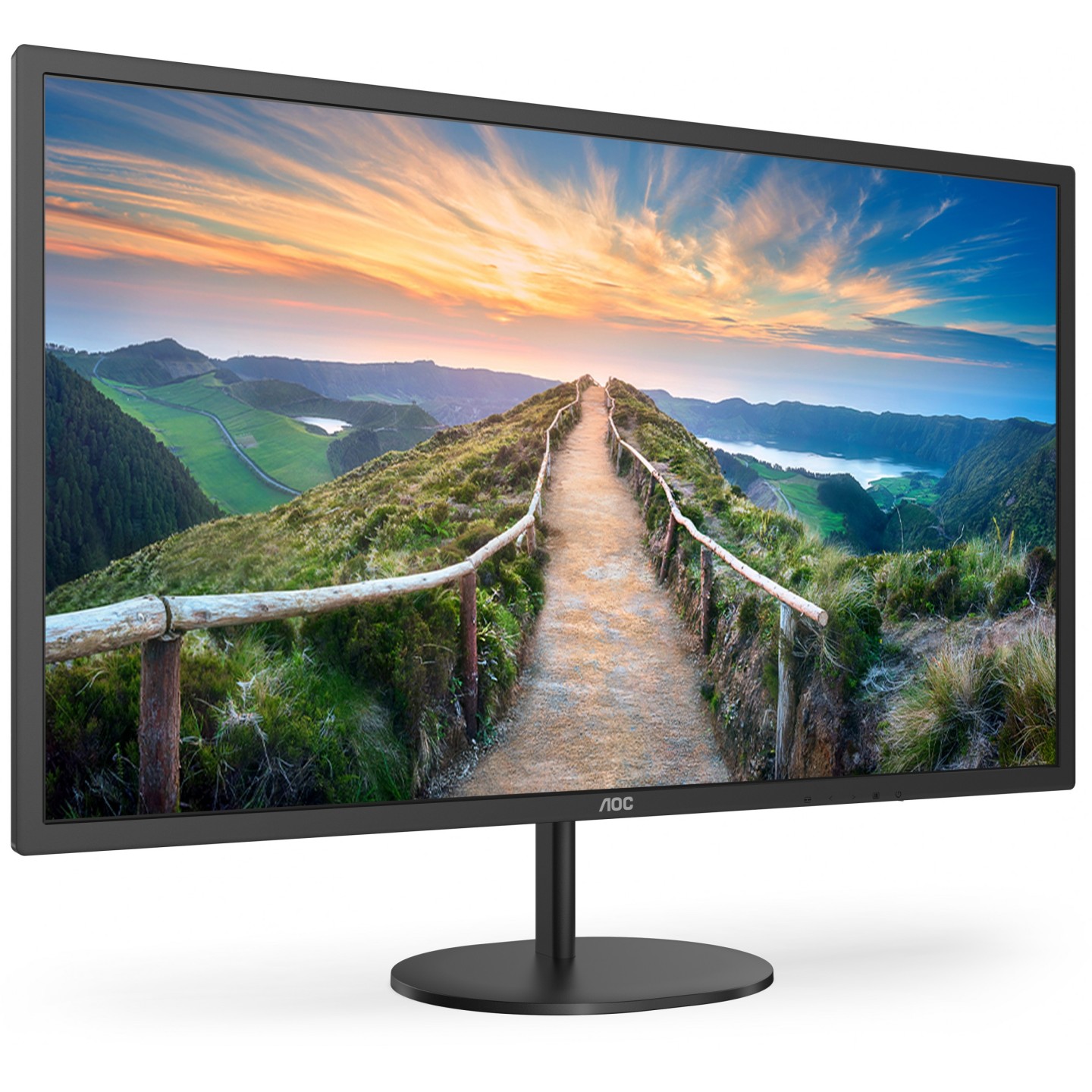 AOC 32" QHD IPS Monitor - Q32V4 - 2560x1440 75Hz 4ms HDMI DP Speakers (Boxed) — Buy in Cyprus with Fast Delivery