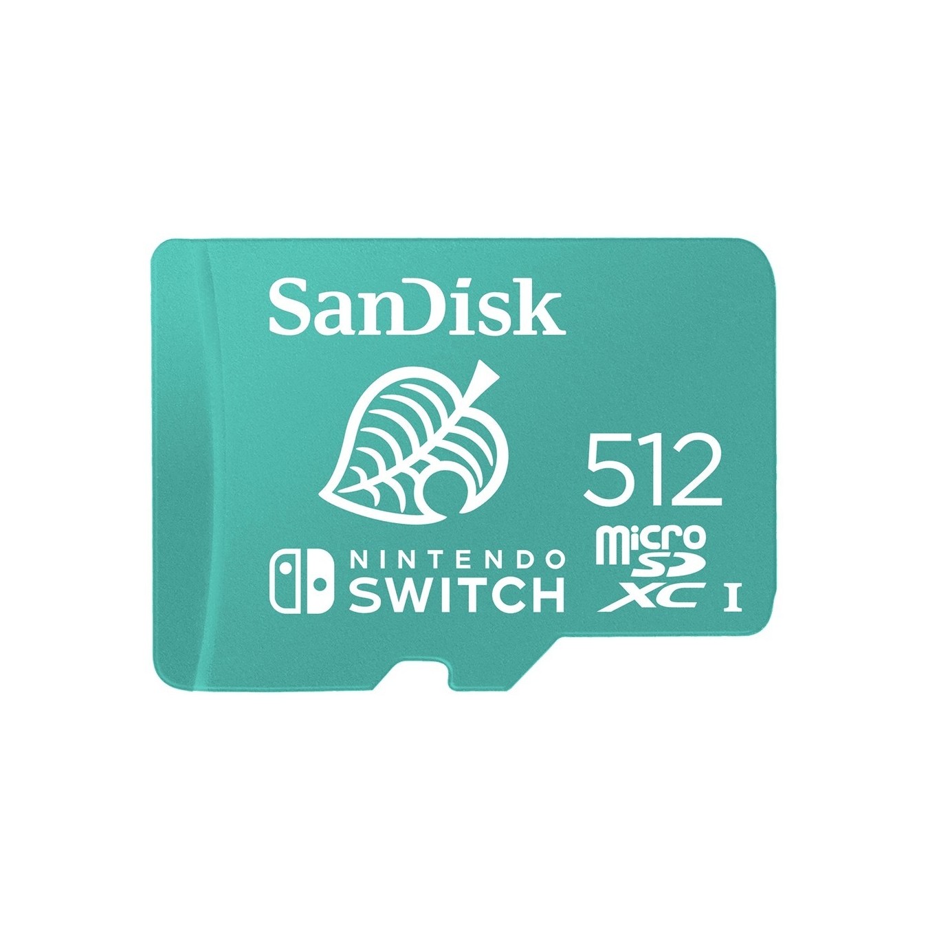 SanDisk 512GB microSDXC for Nintendo Switch - Mint Green - with Adapter — Buy in Cyprus with Fast Delivery