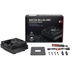 Buy Noctua NH-L9a-AM4 Chromax.black - NH-L9a-AM4 - Low-profile CPU cooler in Cyprus, Nicosia, Limassol, Larnaka, Pafos