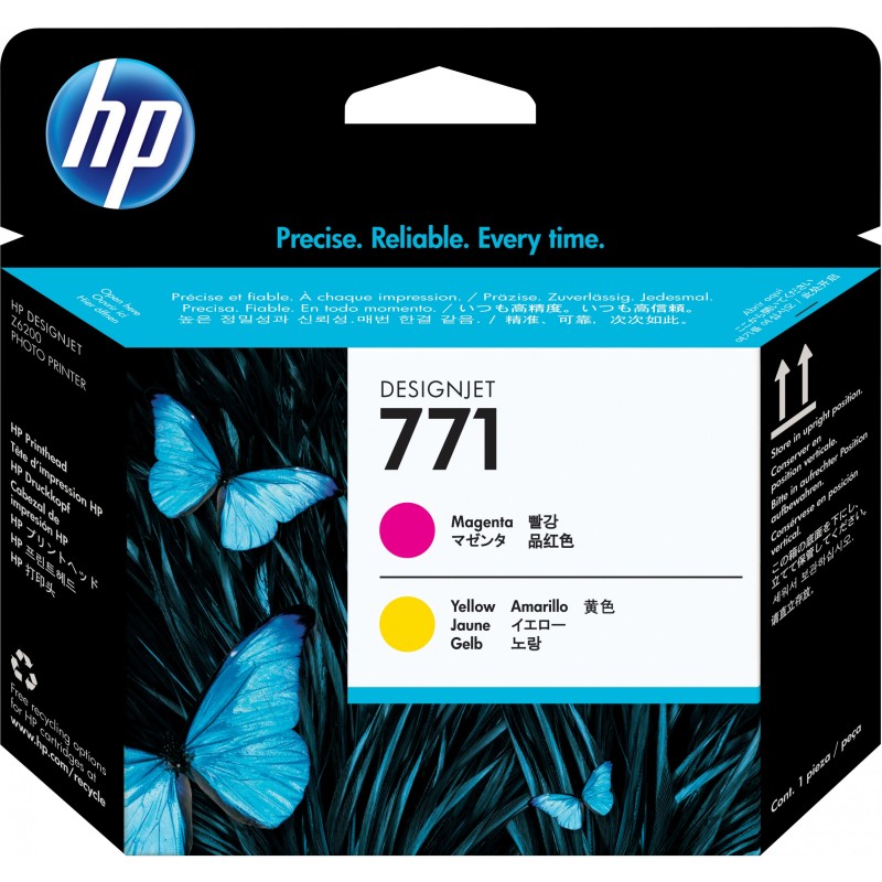 Buy HP 771 Original Printhead - CE018A - Magenta & Yellow in Cyprus, Nicosia, Limassol, Larnaka, Pafos