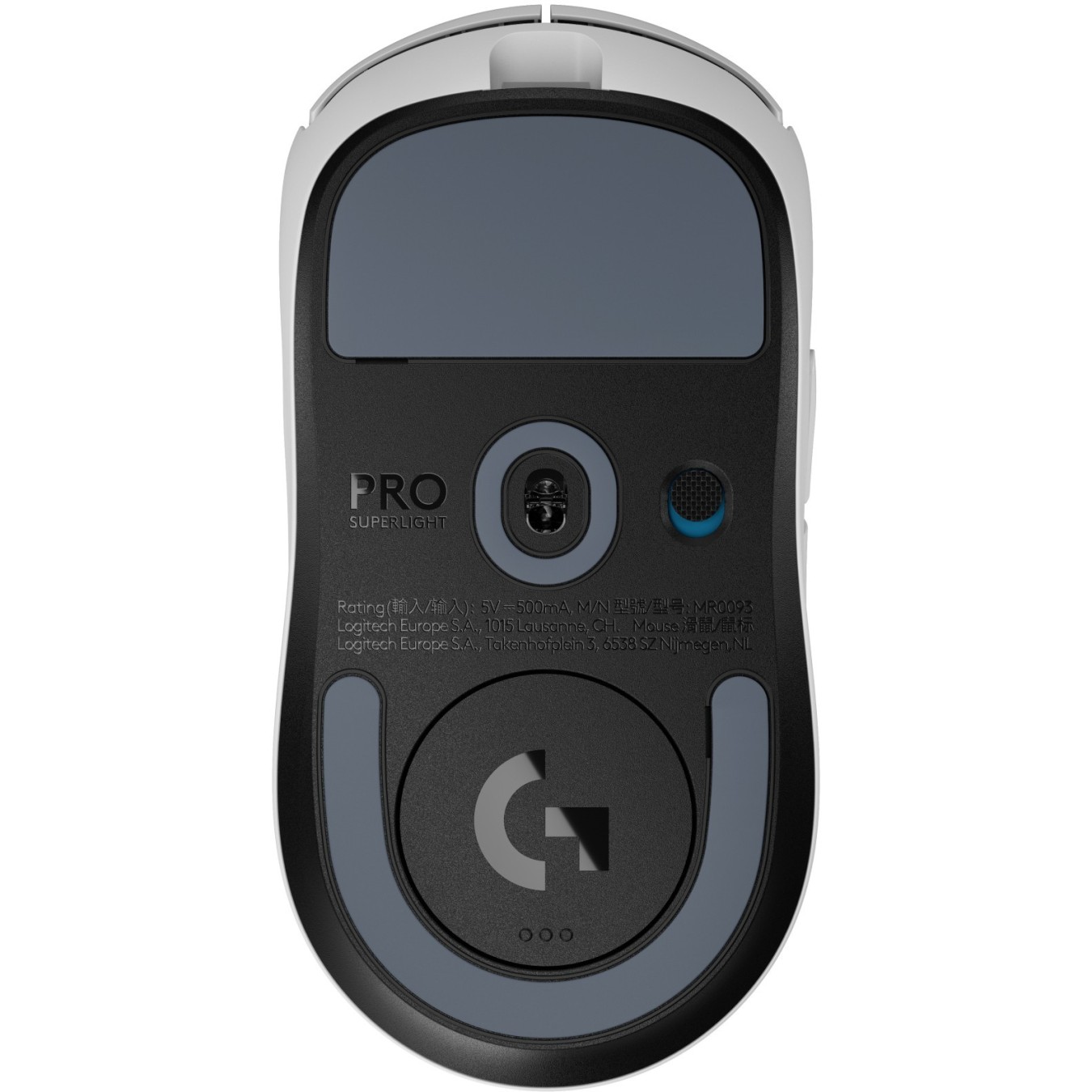 Logitech G PRO X SUPERLIGHT 2 - G PRO X SUPERLIGHT 2 - Wireless, 5-button gaming mouse, 2.4 GHz LIGHTSPEED, White