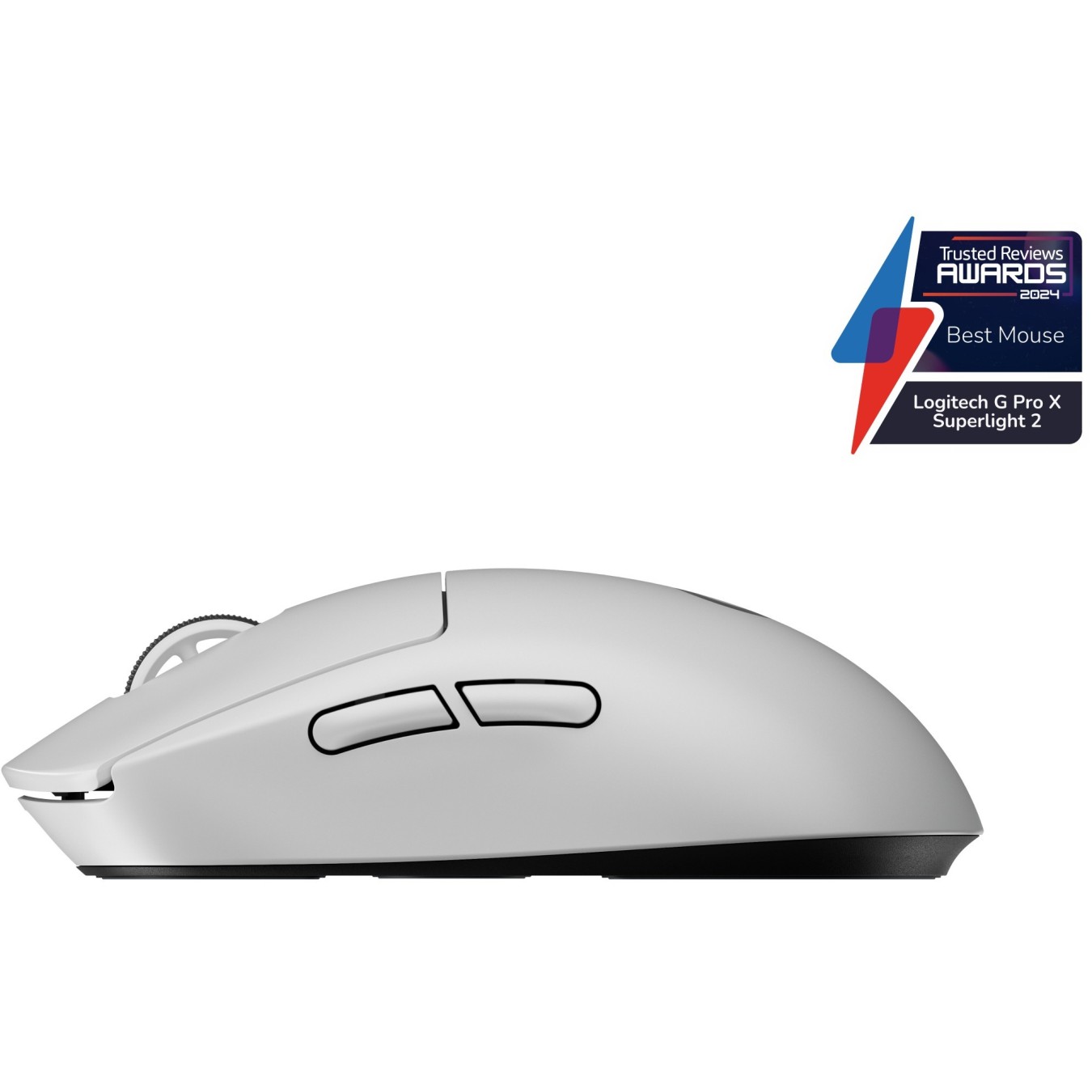 Logitech G PRO X SUPERLIGHT 2 - G PRO X SUPERLIGHT 2 - Wireless, 5-button gaming mouse, 2.4 GHz LIGHTSPEED, White