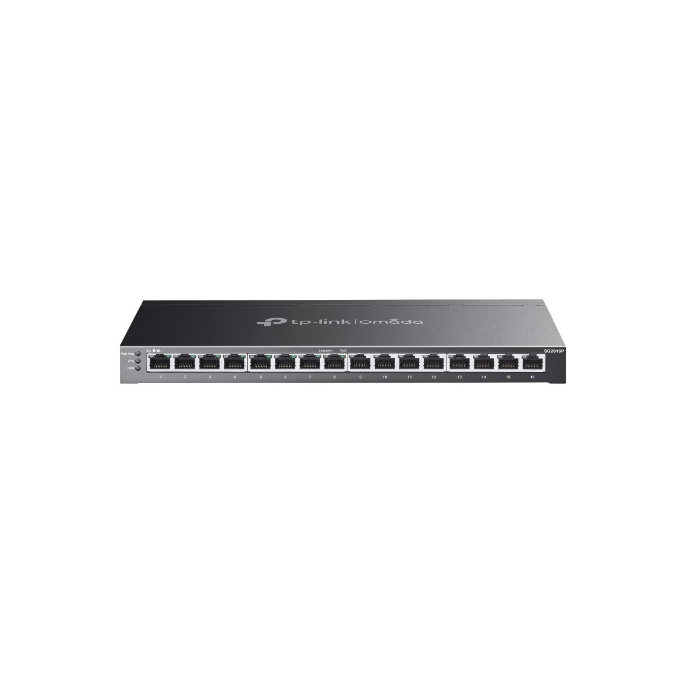 TP-LINK Omada SG2016P PoE+ 16-Port Gigabit Smart Switch - SG2016P - Rackmount — Buy in Cyprus with Fast Delivery