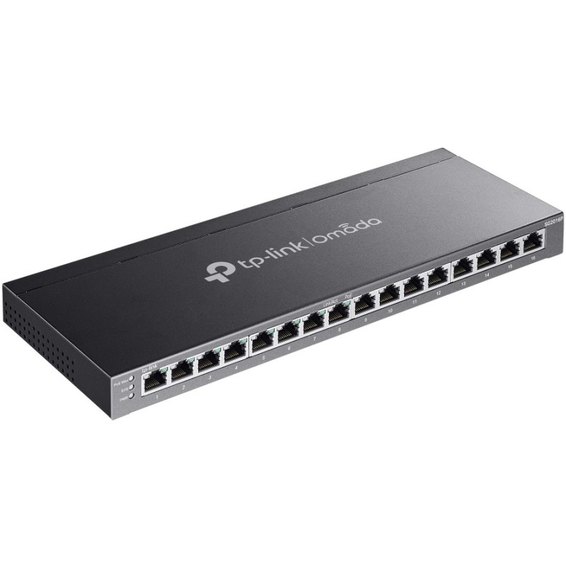 Buy TP-LINK Omada SG2016P PoE+ 16-Port Gigabit Smart Switch - SG2016P - Rackmount in Cyprus, Nicosia, Limassol, Larnaka, Pafos