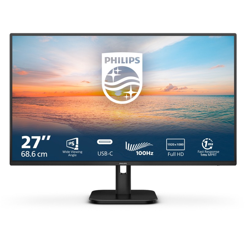 Buy Philips 27E1N1300A 27-Inch IPS Monitor - 27E1N1300A - HDMI + USB-C, 16:9, Flat in Cyprus, Nicosia, Limassol, Larnaka, Pafos