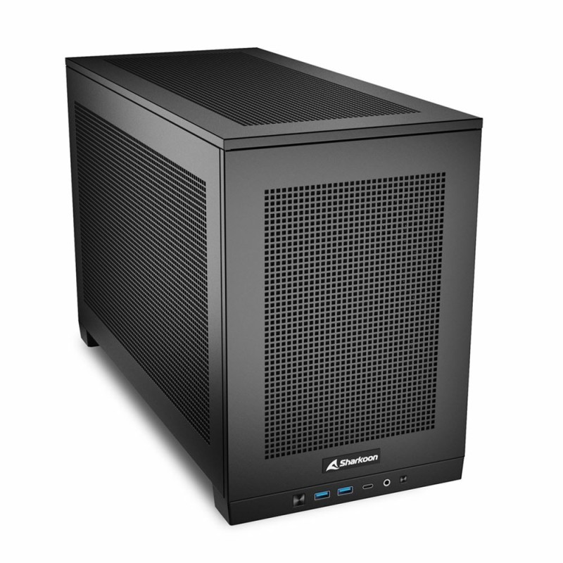 Buy Sharkoon Rebel C20 RGB ITX - C20 - Black with RGB lighting in Cyprus, Nicosia, Limassol, Larnaka, Pafos