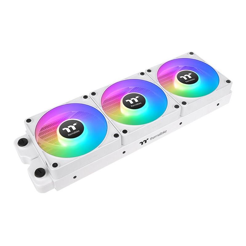 Buy 140mm Thermaltake CT140 EX Reverse ARGB Sync PC Cooling Fan White 3 Fan Pack... in Cyprus, Nicosia, Limassol, Larnaka, Pafos