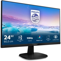 Buy Philips V-Line Monitor - 243V7QJABF - 24 inch, 1920x1080, 4ms, VGA/HDMI/Disp... in Cyprus, Nicosia, Limassol, Larnaka, Pafos