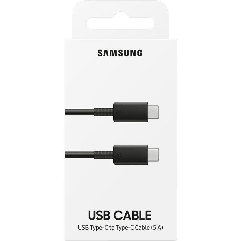 Buy Samsung USB-C to USB-C Cable - EP-DN975 - 1m, 100W PD, Black in Cyprus, Nicosia, Limassol, Larnaka, Pafos