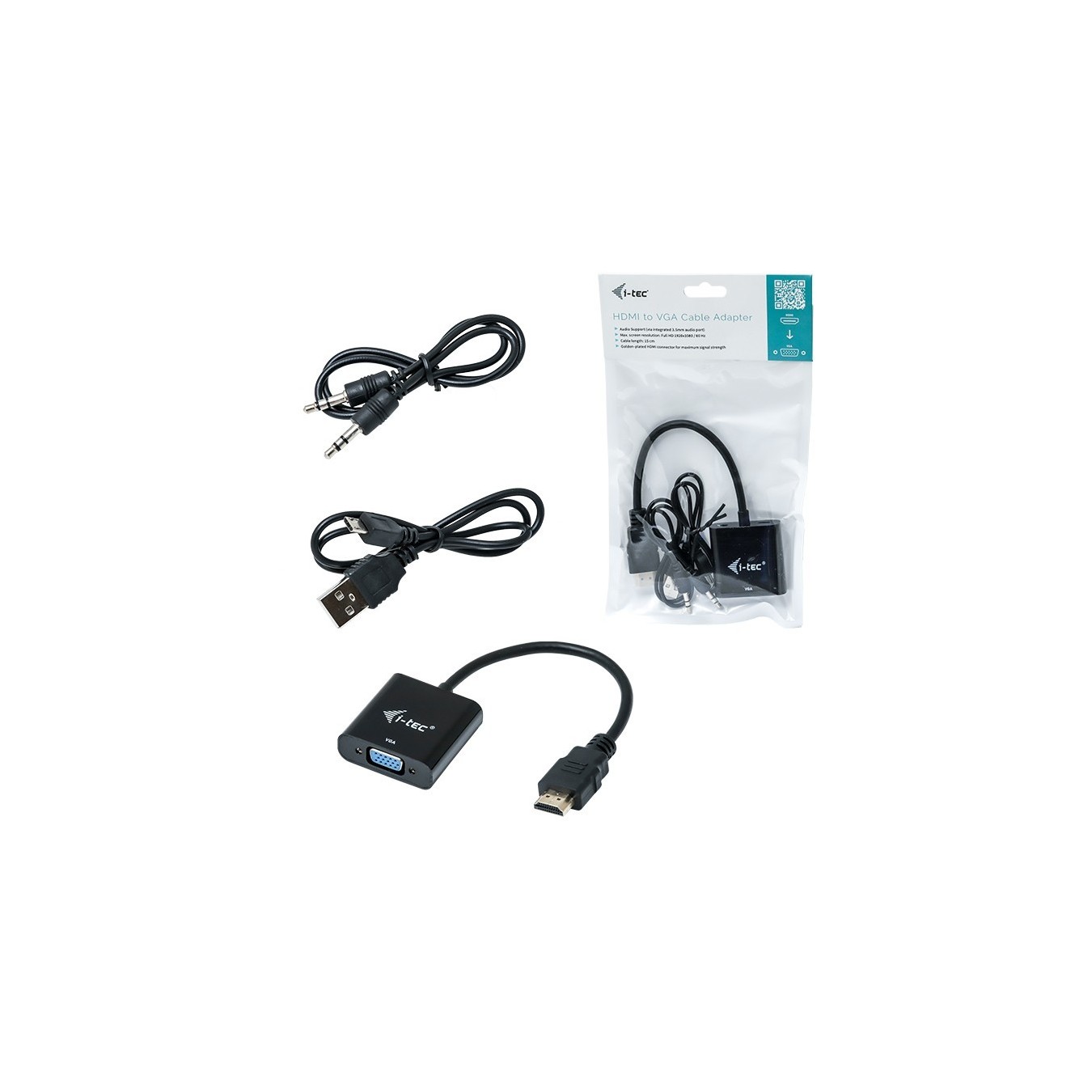 D I-TEC HDMI TO VGA ADAPTER — Buy in Cyprus with Fast Delivery
