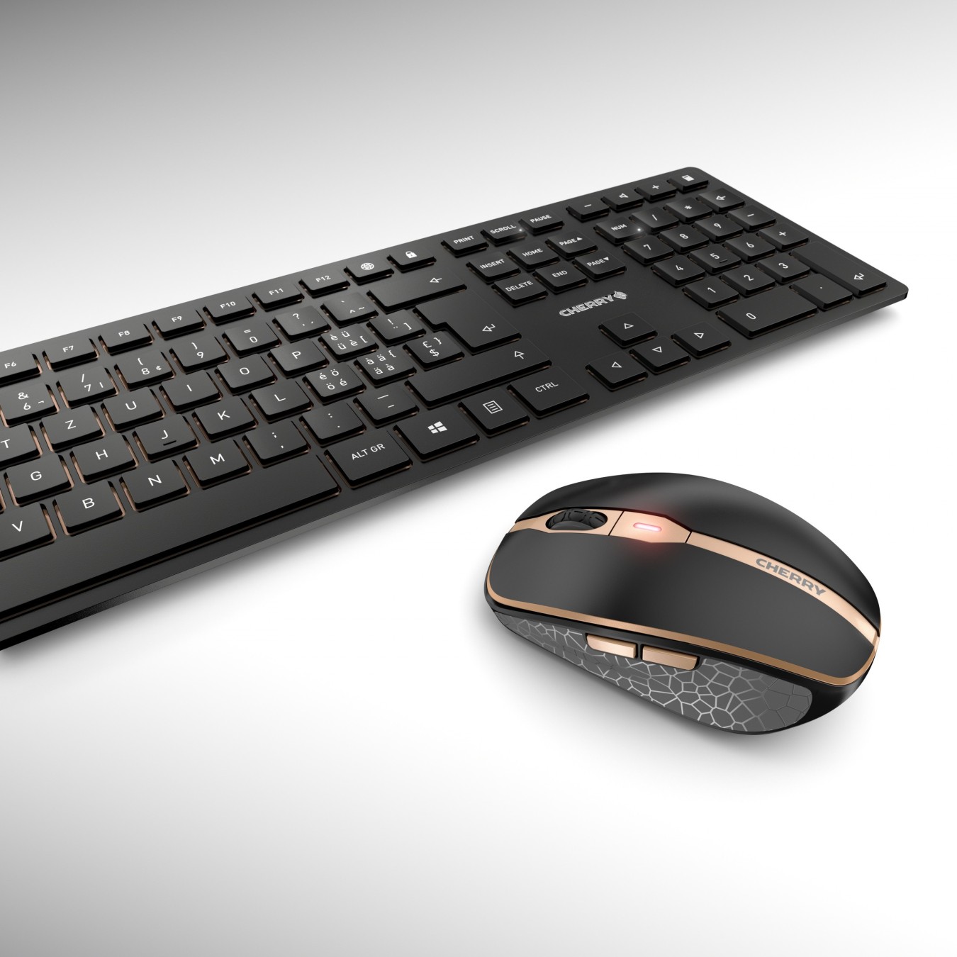 Cherry Desktop - DW 9100 SLIM - (Black Copper BT) — Buy in Cyprus with Fast Delivery