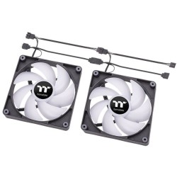 Buy Thermaltake CT140 ARGB Sync 140mm Fan - CT140 - ARGB lighting, 2-pack, 500-1... in Cyprus, Nicosia, Limassol, Larnaka, Pafos