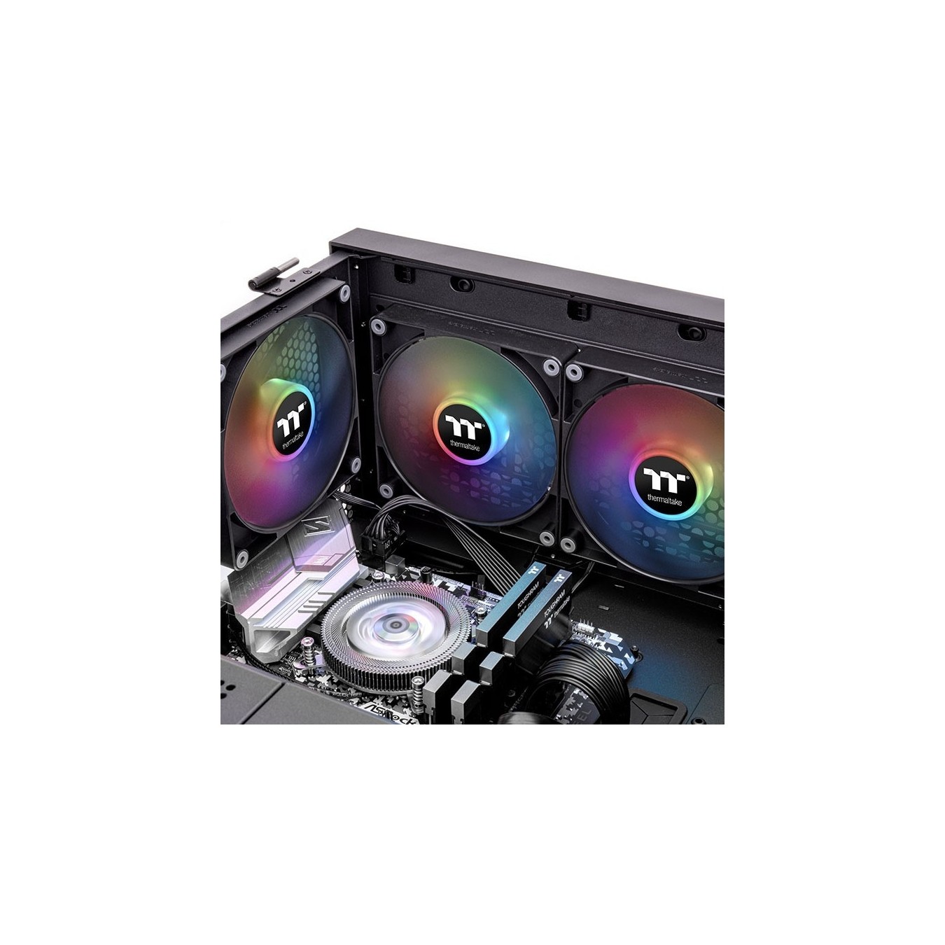 Thermaltake CT140 ARGB Sync 140mm Fan - CT140 - ARGB lighting, 2-pack, 500-1500RPM — Buy in Cyprus with Fast Delivery