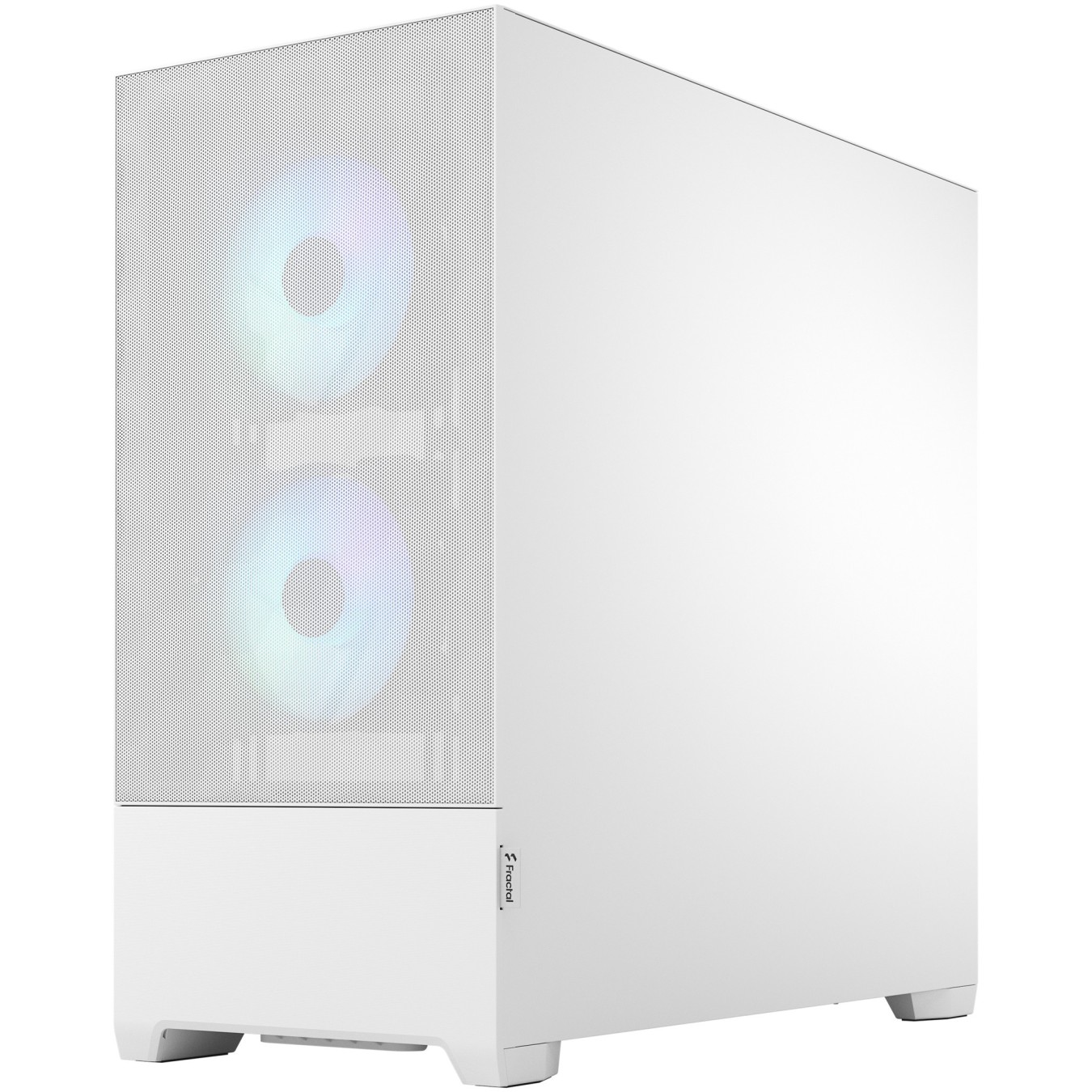 Fractal Design Pop Air RGB White Window - Midi Tower PC Case, ARGB Front Fans — Buy in Cyprus with Fast Delivery