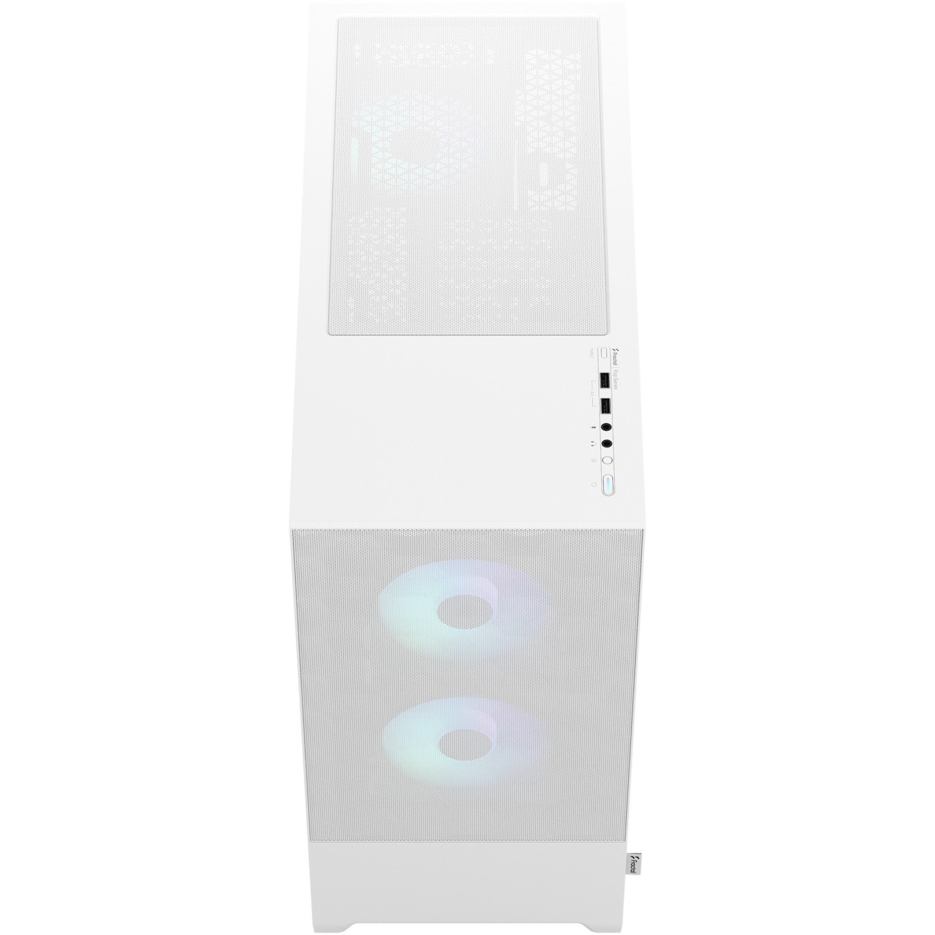 Fractal Design Pop Air RGB White Window - Midi Tower PC Case, ARGB Front Fans — Buy in Cyprus with Fast Delivery
