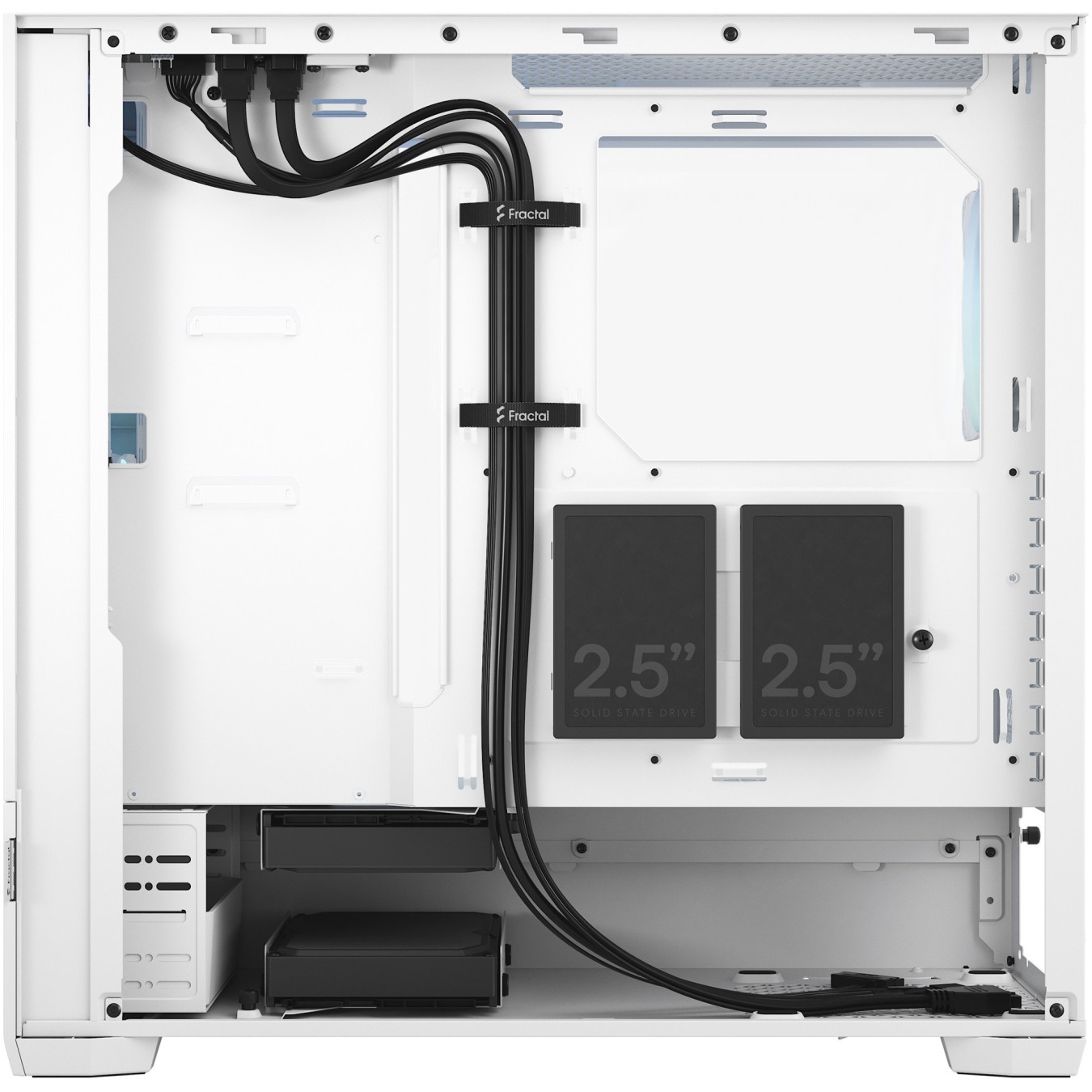 Fractal Design Pop Air RGB White Window - Midi Tower PC Case, ARGB Front Fans — Buy in Cyprus with Fast Delivery