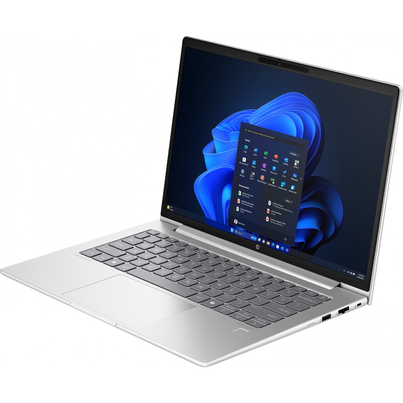 HP ProBook 445 G11 - Ryzen 5 7535U, 14-inch WUXGA, 8GB RAM, 256GB SSD, Windows 11 Pro, 1-Year Warranty (DE)