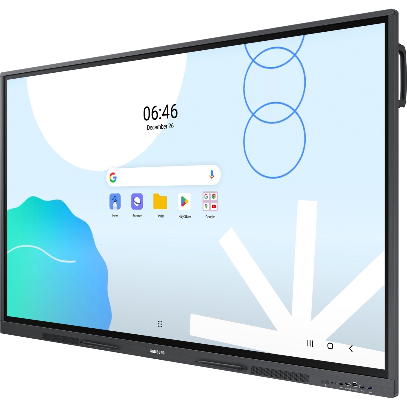 Samsung Smart Signage - WA65D - 65-inch 4K Commercial Display, Flat panel (Speditionsversand)