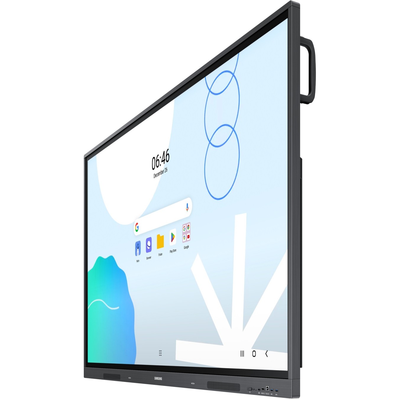 Samsung Smart Signage - WA65D - 65-inch 4K Commercial Display, Flat panel (Speditionsversand)
