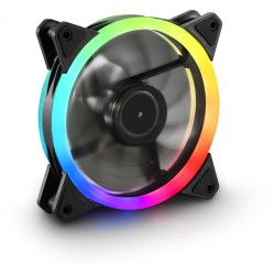 Buy 120mm Sharkoon SHARK Blades PWM RGB Fan - Black in Cyprus, Nicosia, Limassol, Larnaka, Pafos