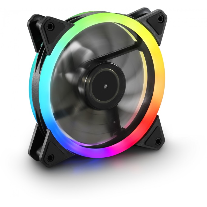 Buy 120mm Sharkoon SHARK Blades PWM RGB Fan - Black in Cyprus, Nicosia, Limassol, Larnaka, Pafos