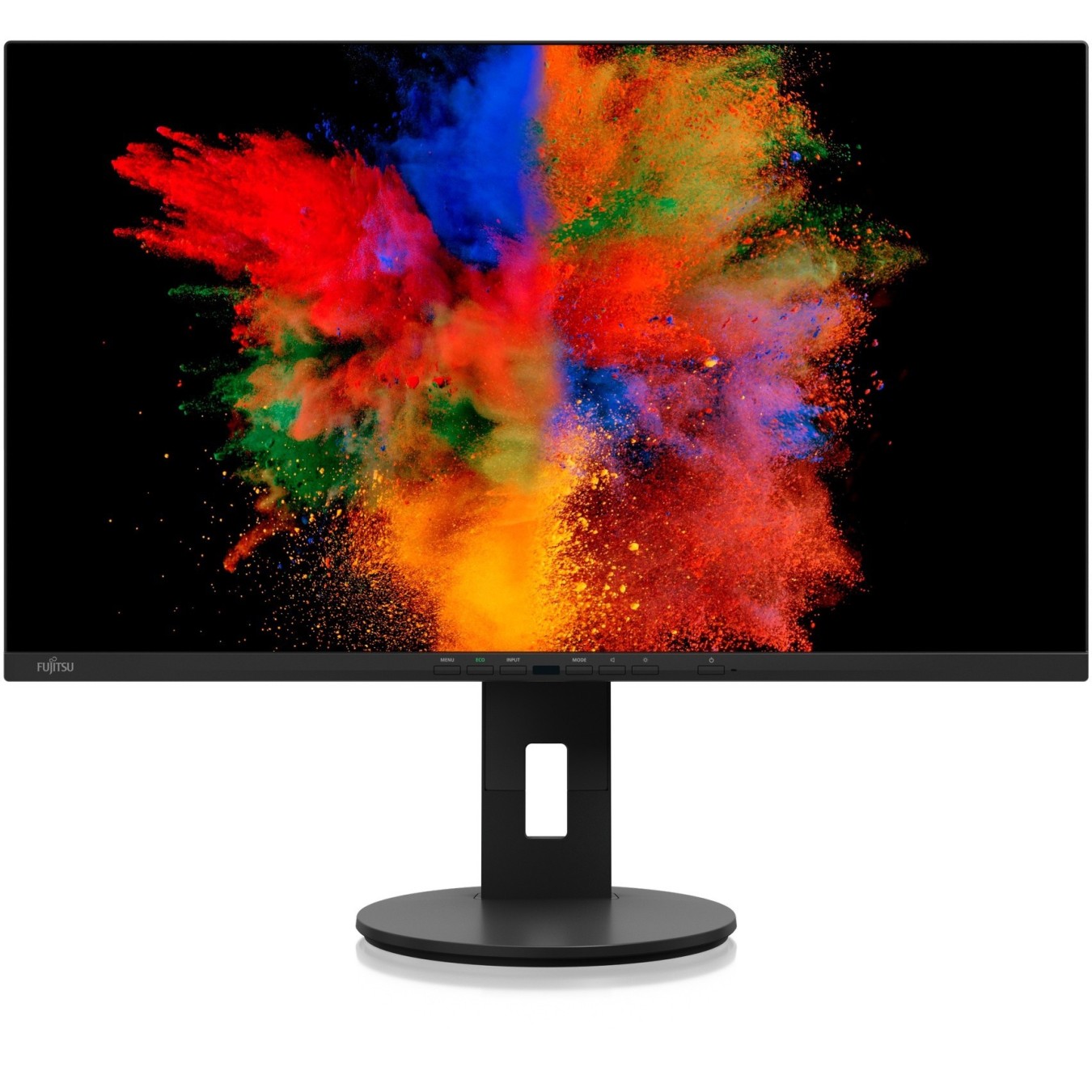 Fujitsu P2711 TS - 27-inch QHD IPS, 2560x1440, HDMI/DP/USB-C, 5ms, Speaker Pivot, Black — Buy in Cyprus with Fast Delivery