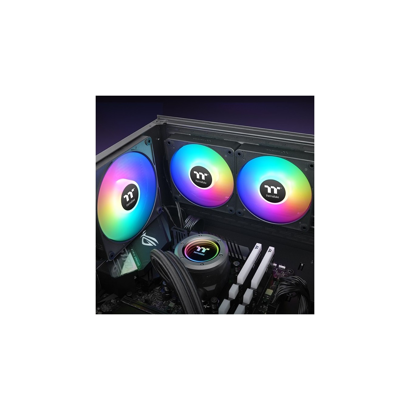 Thermaltake CT120 EX ARGB Sync PC Cooling Fan - CT120 EX - 3x120mm PWM ARGB — Buy in Cyprus with Fast Delivery