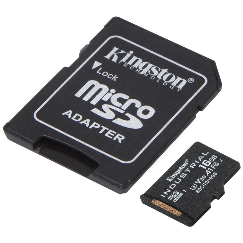Buy Kingston Industrial microSD Card 16GB - Adapter Included in Cyprus, Nicosia, Limassol, Larnaka, Pafos