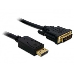 Buy Delock DisplayPort to DVI-D 24+1 Cable - 2 m in Cyprus, Nicosia, Limassol, Larnaka, Pafos