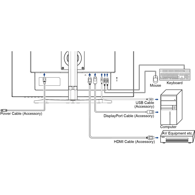 Buy IIYAMA 27-inch IPS Monitor - GB2790QSU-B5 - 2560x1440, HDMI, DP, USB in Cyprus, Nicosia, Limassol, Larnaka, Pafos