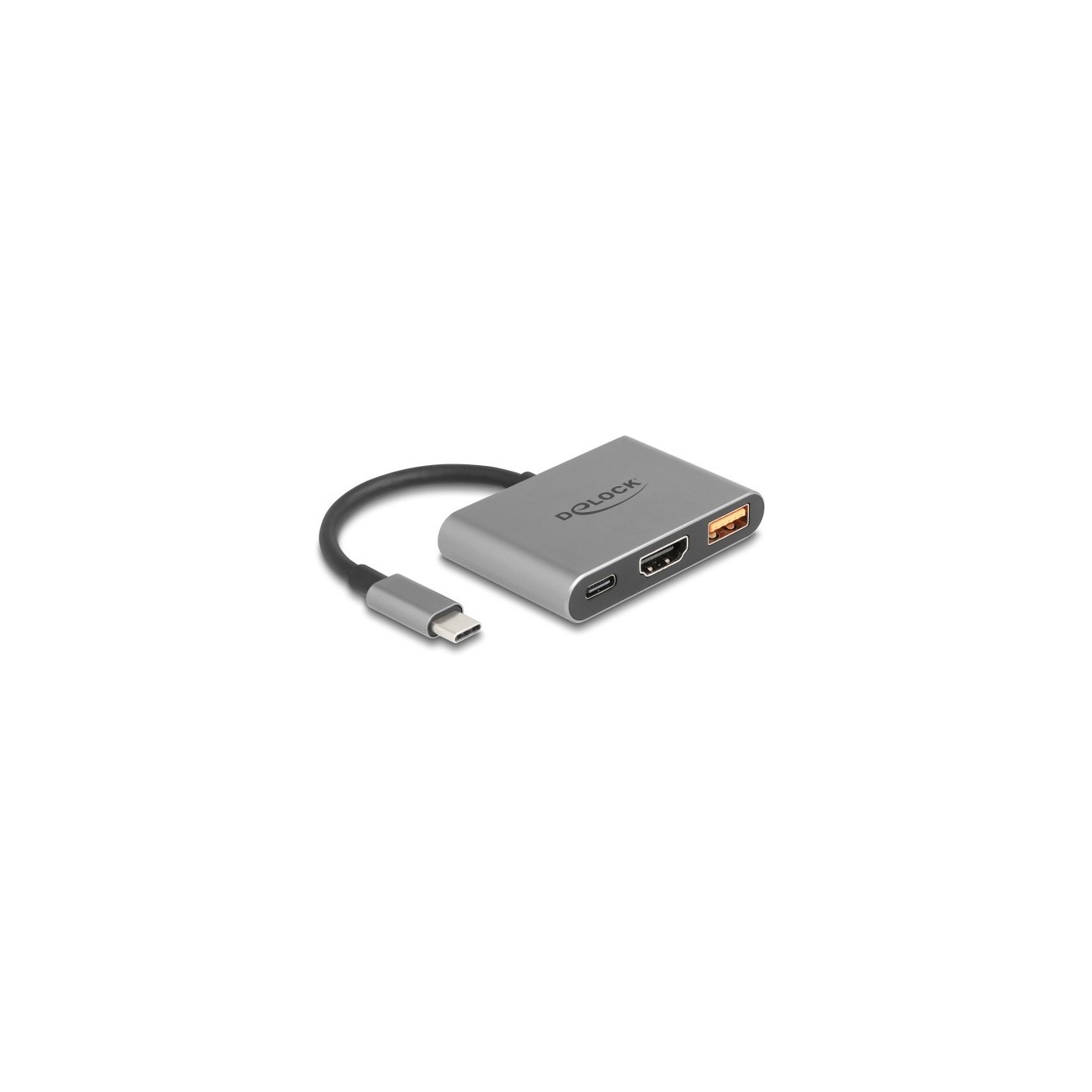 Delock USB-C to HDMI 4K30Hz Adapter - USB-A Port, USB-C PD 90 W — Buy in Cyprus with Fast Delivery