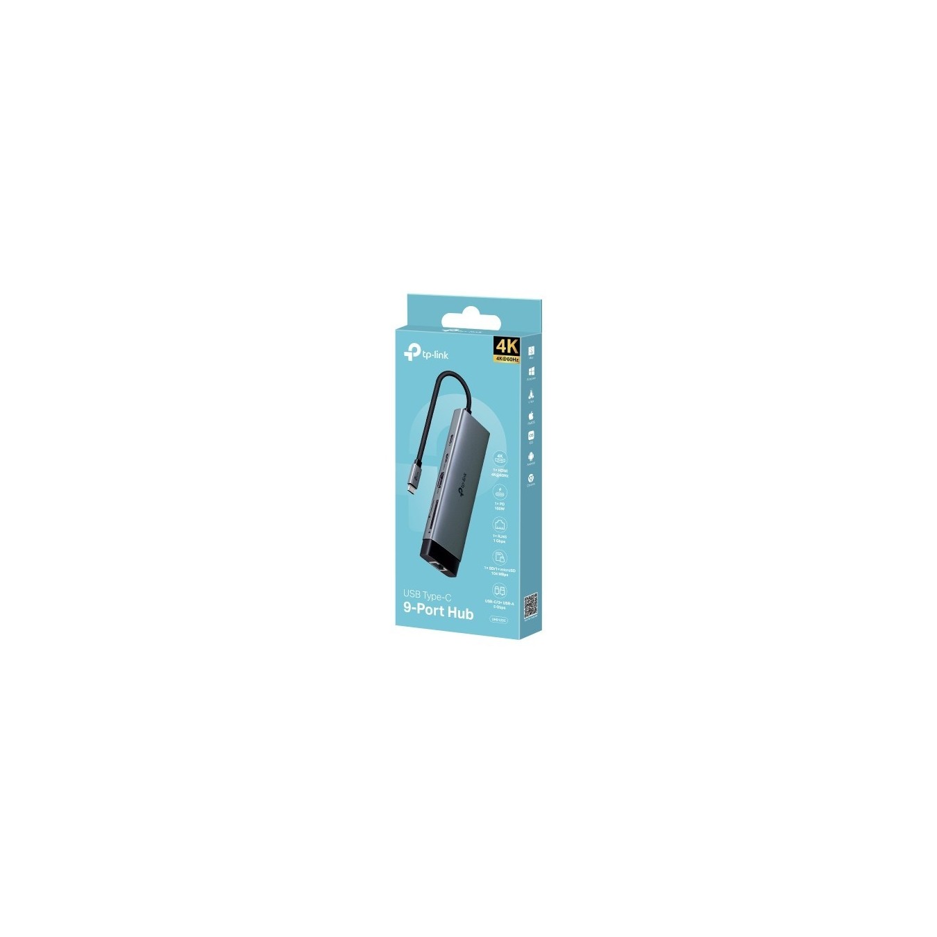 TP-Link HUB - UH9120C - USB-C 9-Port Hub — Buy in Cyprus with Fast Delivery