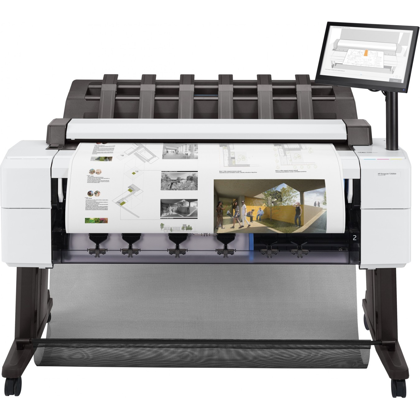 HP DesignJet T2600PS 91.44 cm 36-inch MFP - T2600PS - Color, Inkjet — Buy in Cyprus with Fast Delivery