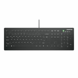Buy Cherry Keyboard - AK-C8112 - Black, Wired, IP68 sealed, Medical-grade in Cyprus, Nicosia, Limassol, Larnaka, Pafos