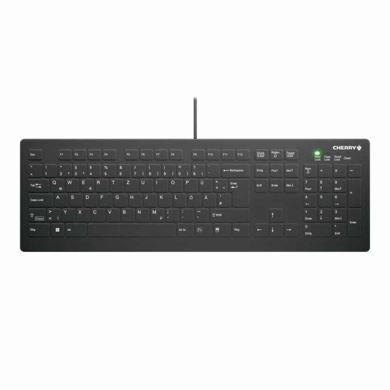 Buy Cherry Keyboard - AK-C8112 - Black, Wired, IP68 sealed, Medical-grade in Cyprus, Nicosia, Limassol, Larnaka, Pafos