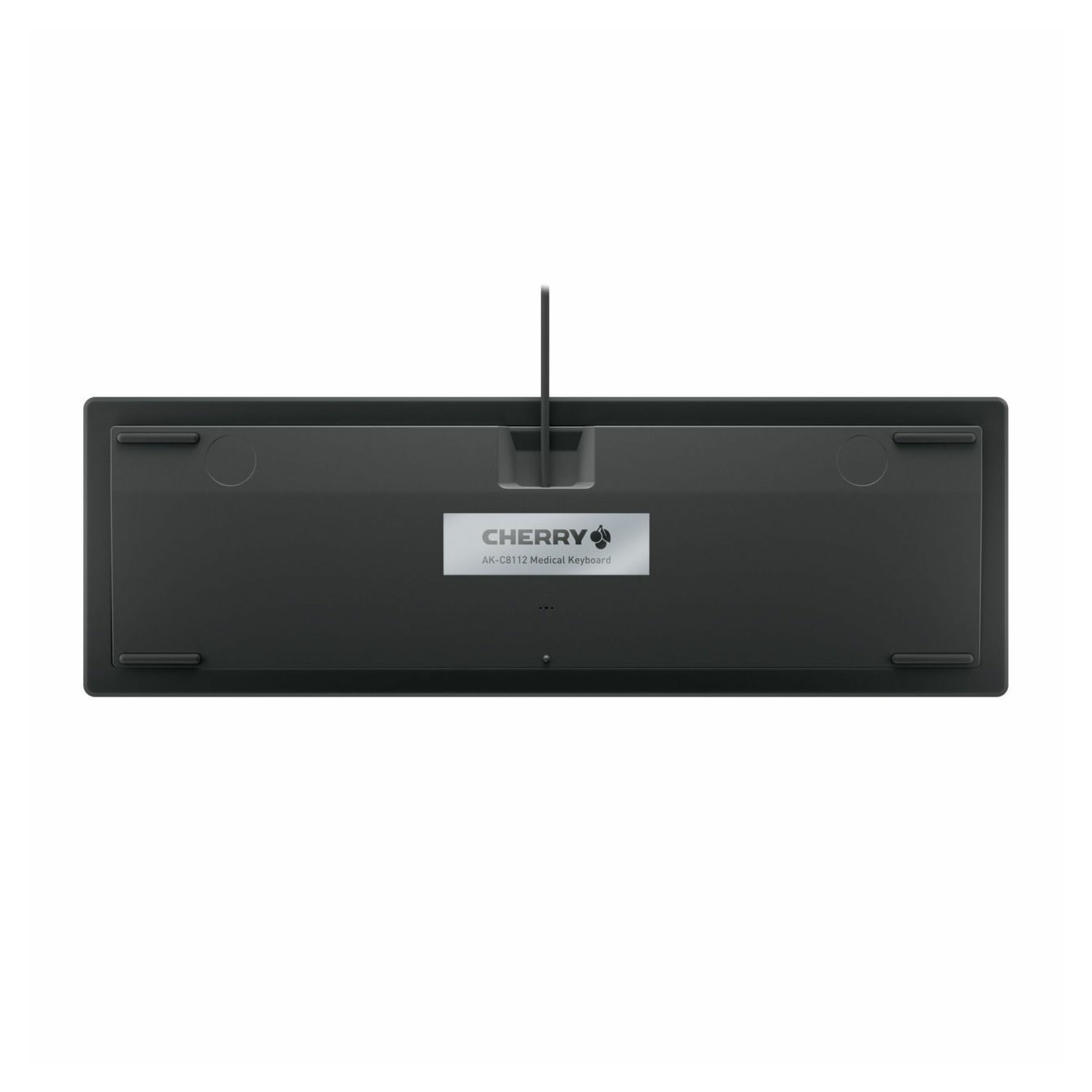 Cherry Keyboard - AK-C8112 - Black, Wired, IP68 sealed, Medical-grade — Buy in Cyprus with Fast Delivery
