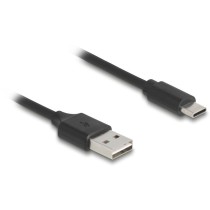 Delock Spiral Cable EASY-USB 2.0 USB-A to USB-C Cable - Coiled, USB 2.0 — Buy in Cyprus with Fast Delivery